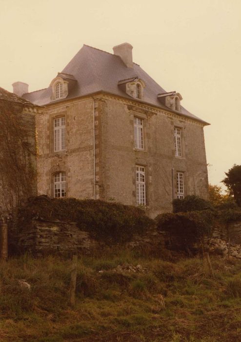 Château de Castellan : Pignon nord, vue générale