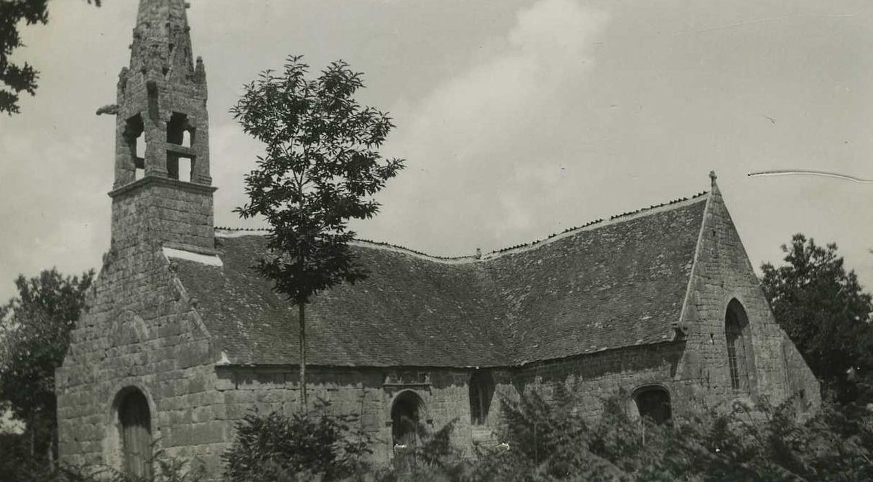 Chapelle Saint-Jean : Ensemble sud-ouest, vue générale