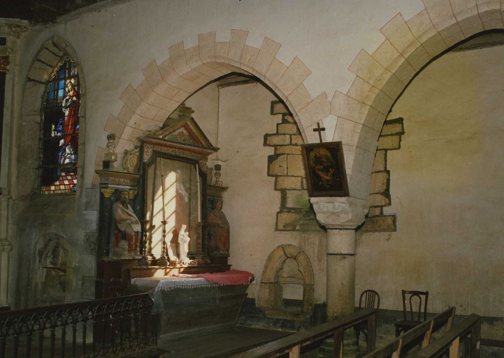 retable latéral sud, vue générale