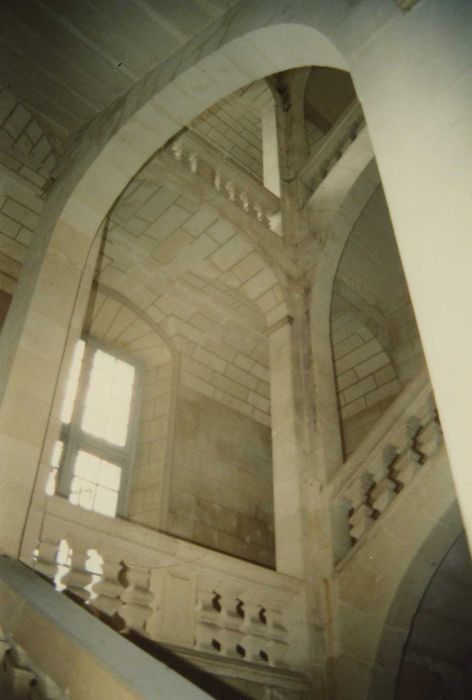 Hôtel de Limur : Grand Hôtel, escalier monumental, vue générale