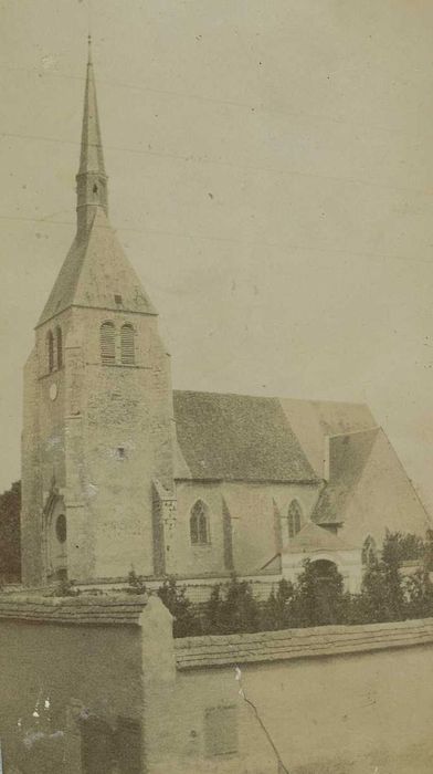 Eglise Saint-André : Ensemble sud-ouest, vue générale