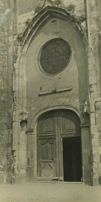 Eglise Saint-André : Portail occidental, vue générale