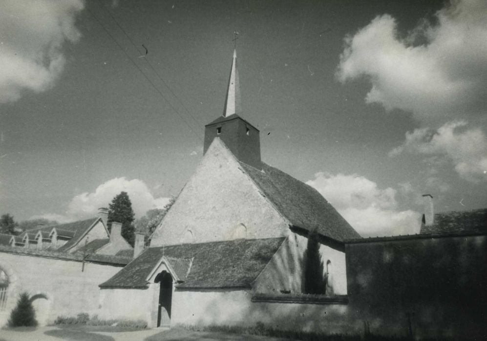 Eglise Saint-Aignan : Façade nord-ouest, vuegénérale