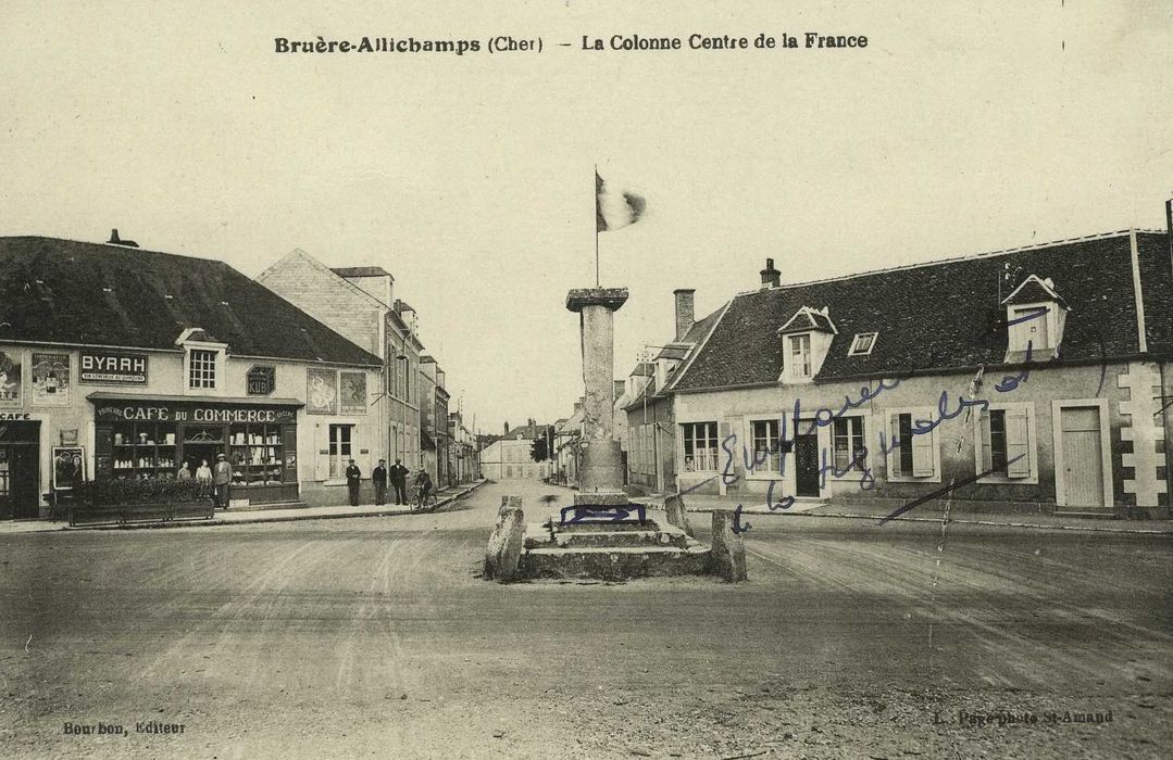 Vue générale de la borne dans son environnement