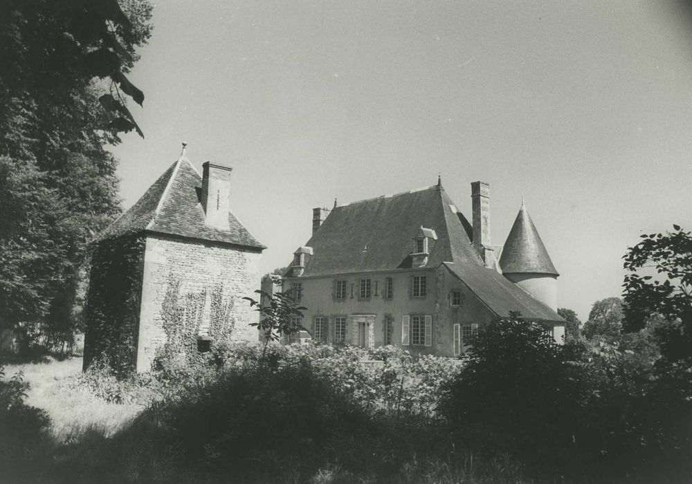 Château de Villiers : Ensemble sud, vue générale