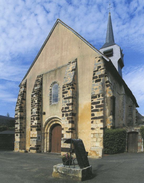 Eglise paroissiale Saint-Pierre : Façade occidentale, vue générale