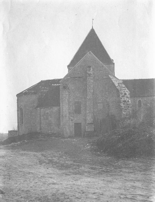 Eglise Saint-Martin : Chevet, vue générale