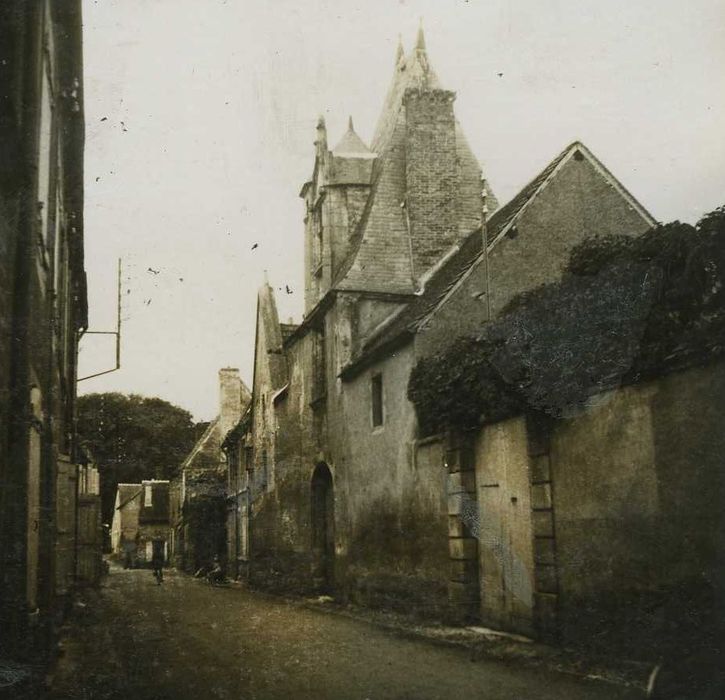 Hôtel ou maison dite de Charles VII (anciennement le Château Vieux) : Façade sur rue, vuegénérale