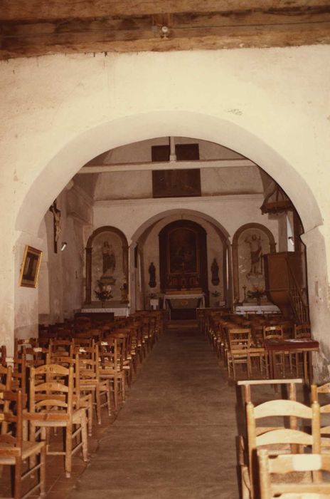 Eglise communale Saint-Martin : Nef, vue générale