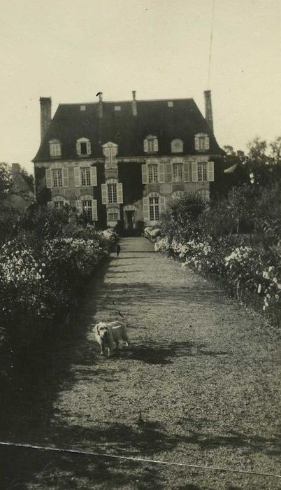 Château de Bois-Bouzon : Façade nord, vue générale