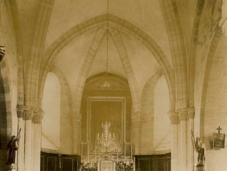 Eglise Saint-Symphorien : Choeur, vue générale