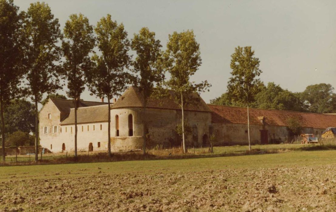 Ancien prieuré grandmontain de Fontblanche : Ensemble nord-est, vue générale