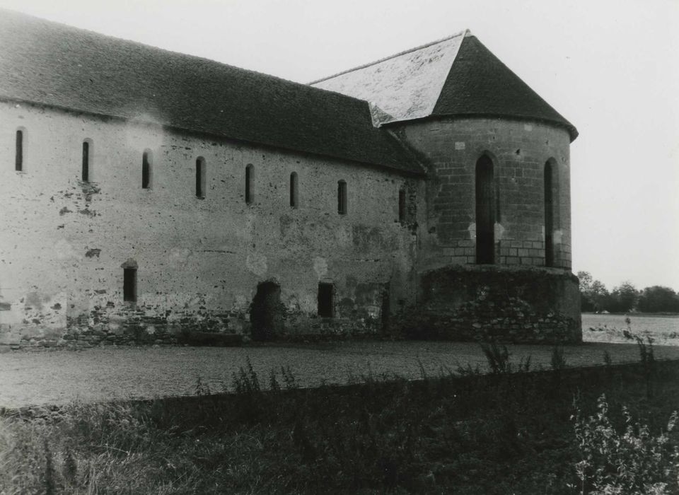 Ancien prieuré grandmontain de Fontblanche : Ensemble est, vue partielle