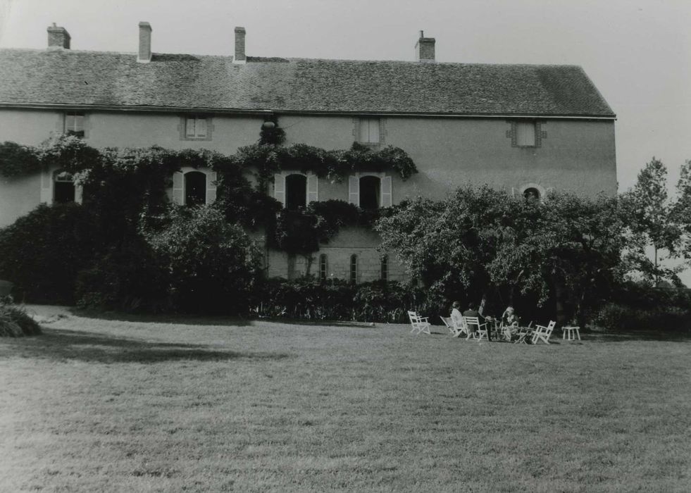 Ancien prieuré grandmontain de Fontblanche : Ancien réfectoire, façade sud, vue générale