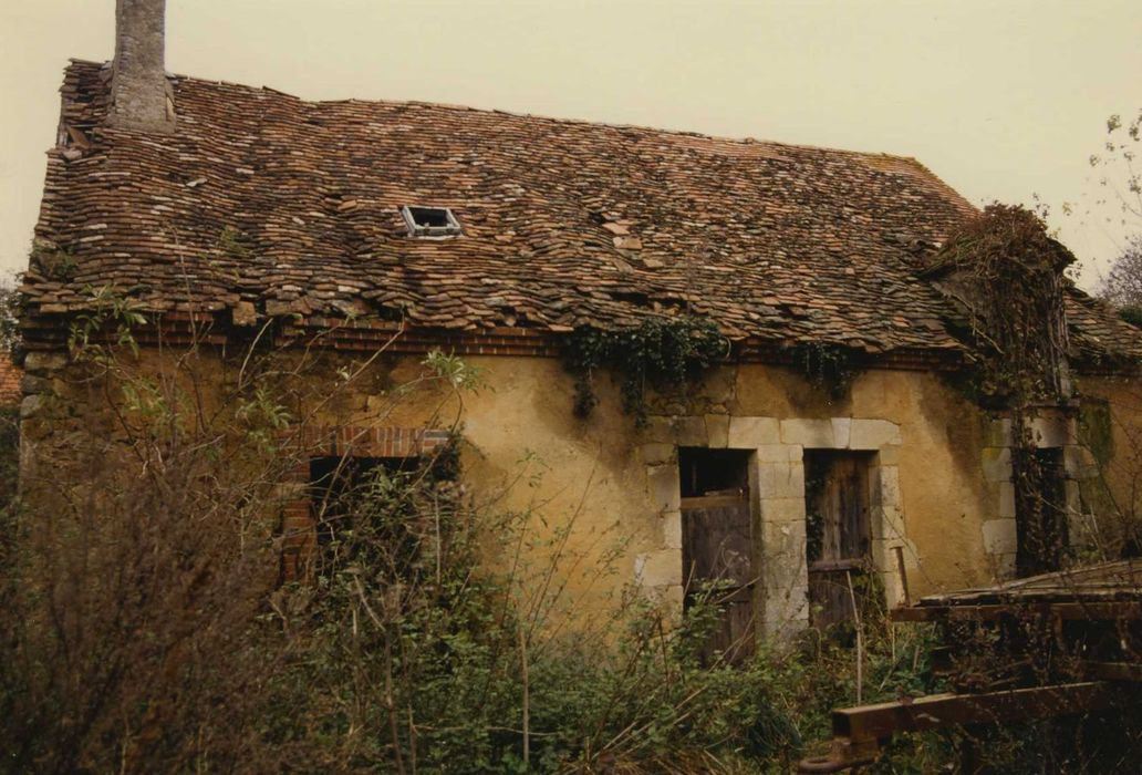 Château de Coulon : Moulin, façade sud, vue générale