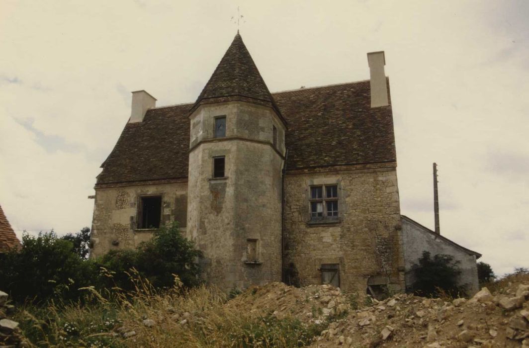 Manoir de Chezelles : Façade nord, vue générale