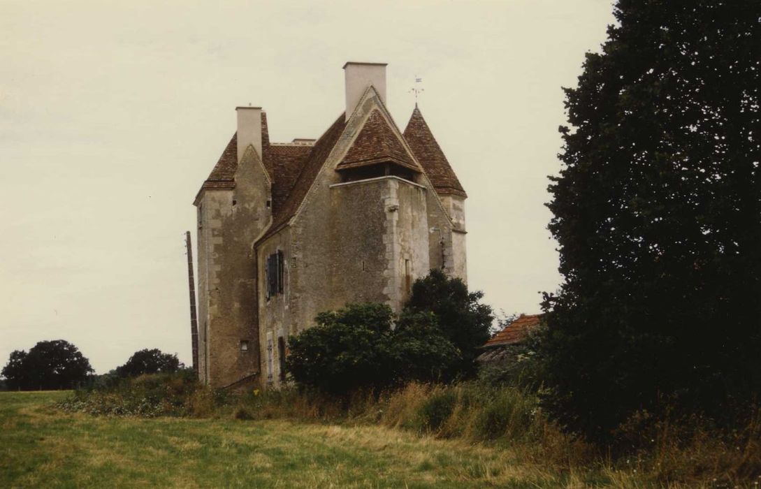 Manoir de Chezelles : Ensemble est, vue générale