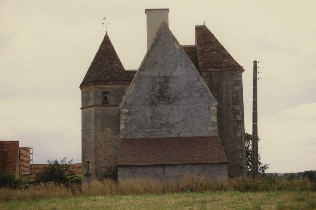 Manoir de Chezelles : Ensemble ouest, vue générale