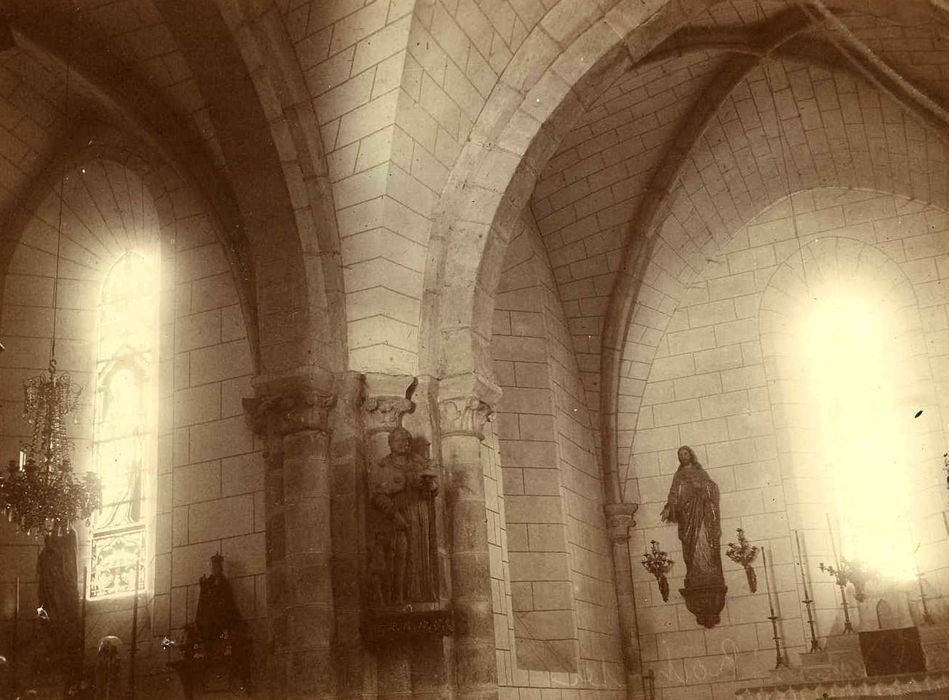 Eglise Saint-Martin-et-Saint-Roch : Choeur, vue partielle