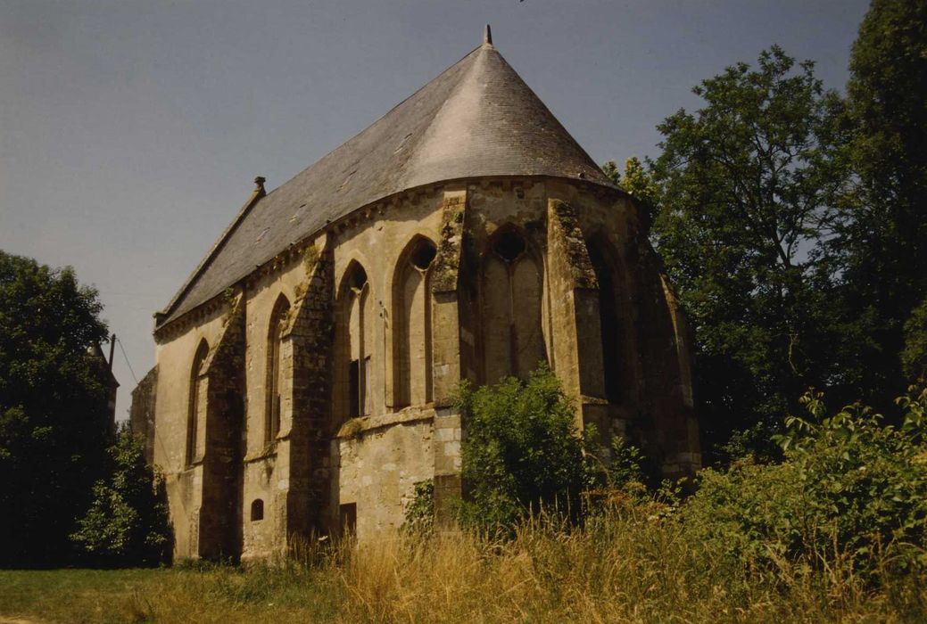 Commanderie de templiers des Bordes : Ensemble sud-est, vue générale