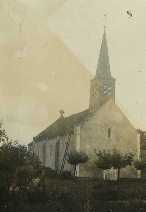 Eglise Saint-Hilaire : Ensemble nord-ouest, vue générale