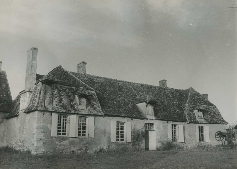 Manoir des Girouettes : Logis, façade sud, vue générale