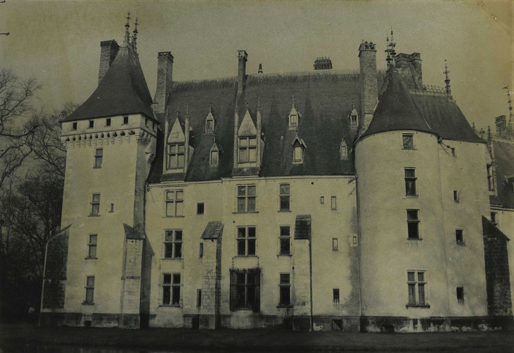 Château : Ensemble est, vue générale