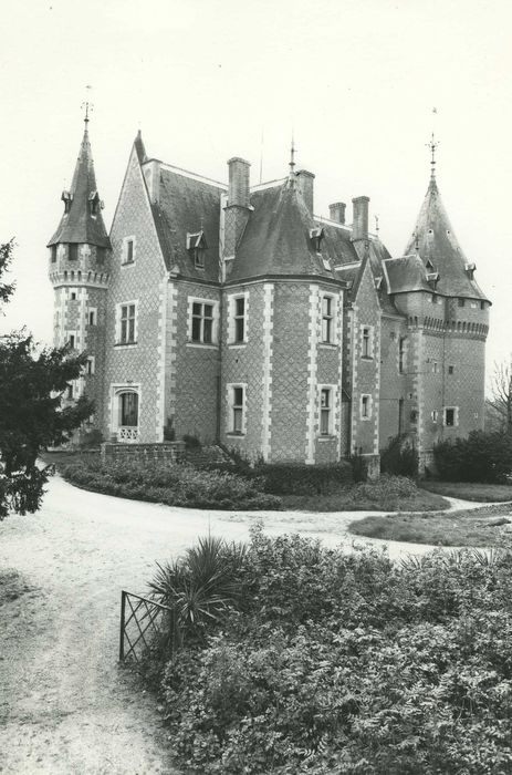 Château de Nancay : Ensemble nord-ouest, vue générale