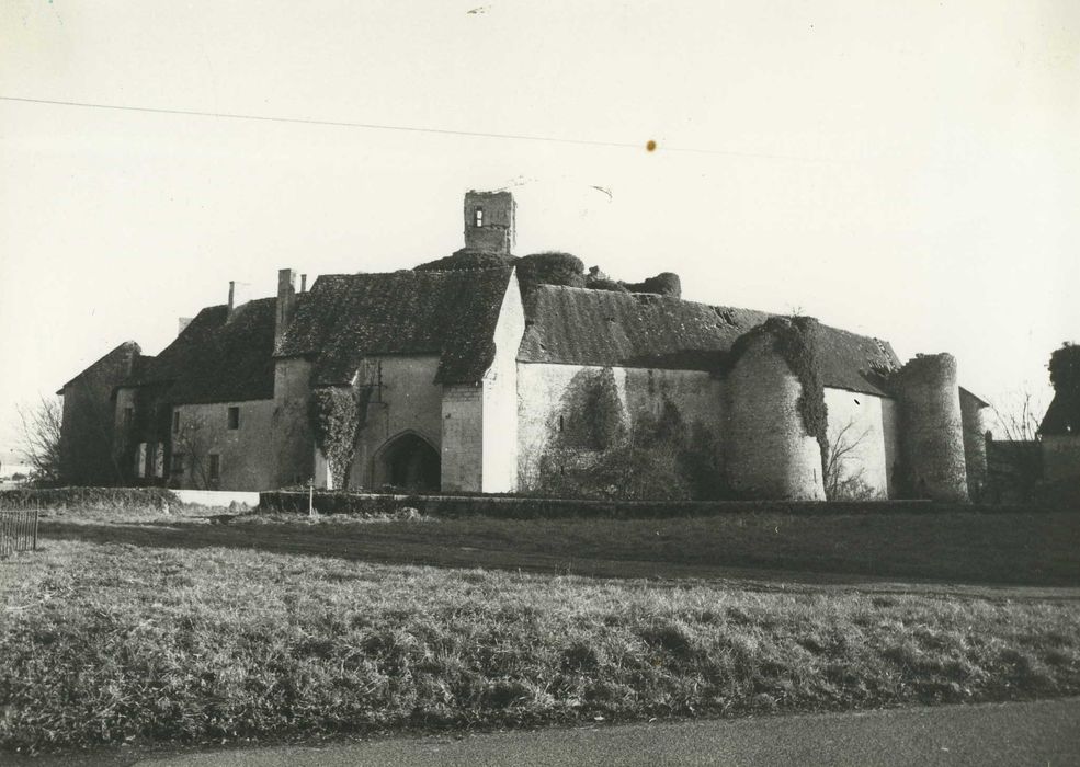 Ruines du château : Ensemble nord-est, vue générale