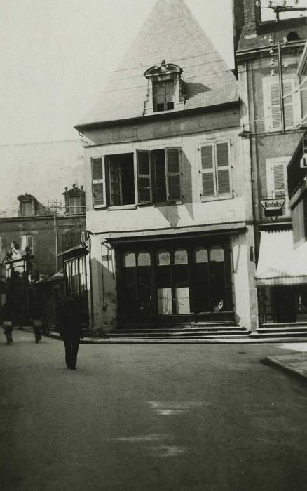 Ancien hôtel Neyret de la Ravoie : Façade est sur rue, vue générale