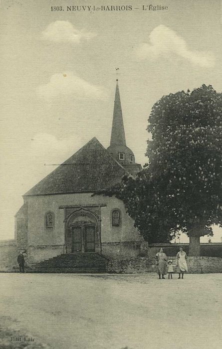 Eglise Saint-Martin : Façade occidentale