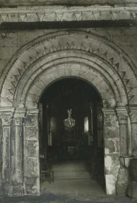 Eglise Notre-Dame : Second portail occidental, vue générale