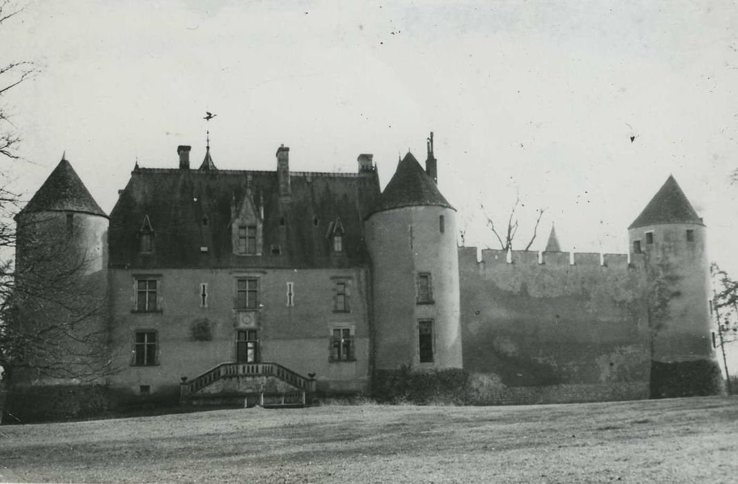 Château : Ensemble est, vue générale