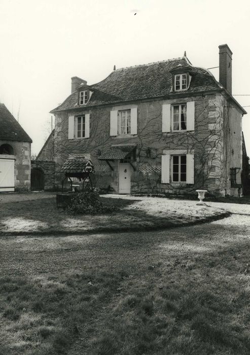 Petite Forge : Maison de maître, façade antérieure sur cour, vue générale