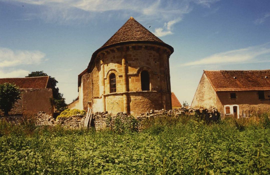 Eglise Notre-Dame : Chevet, vue générale