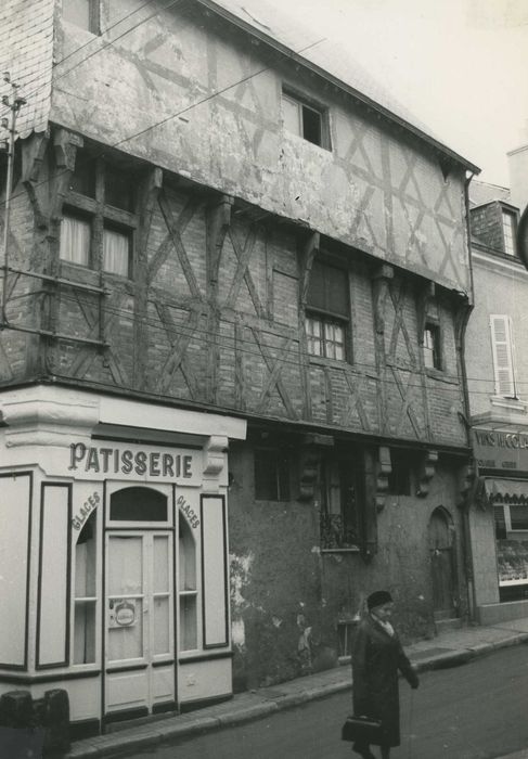 Maison : Façade sur eur, vue générale