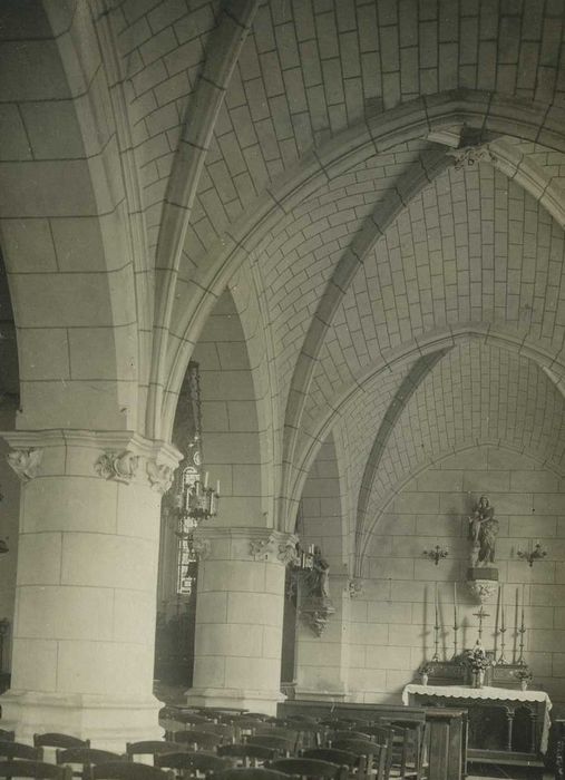 Eglise Saint-Georges : Collatéral sud, vue générale