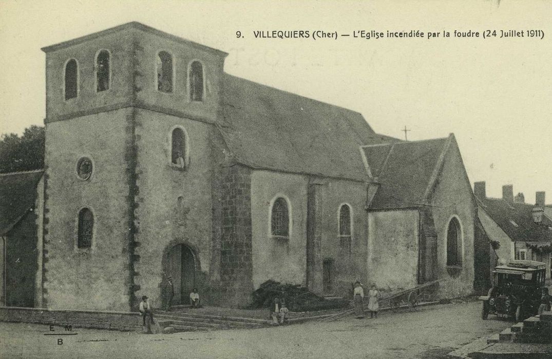 Eglise Notre-Dame : Ensemble sud-ouest, vue générale