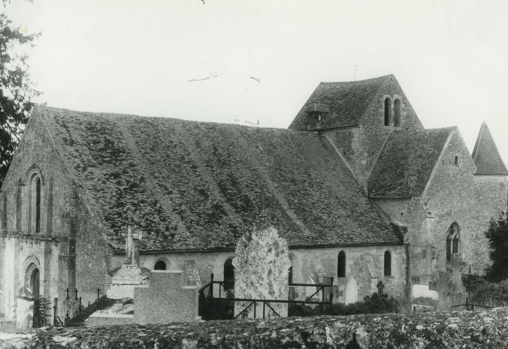 Eglise Saint-Rémy : Ensemble sud-ouest, vue générale