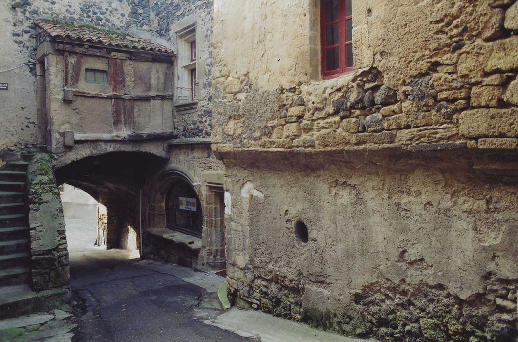 Porte des Boucheries : Élévation est, vue partielle