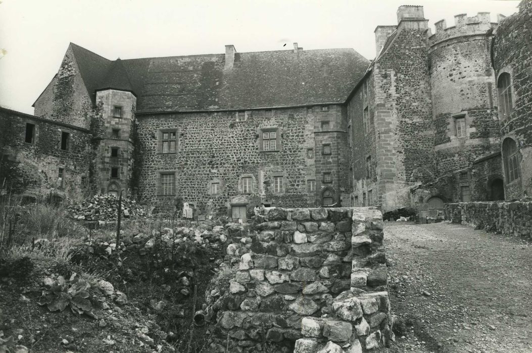 Château fort : Ensemble est, vue générale