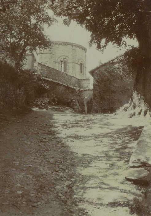 Eglise Saint-Sauveur : Abside, vue partielle