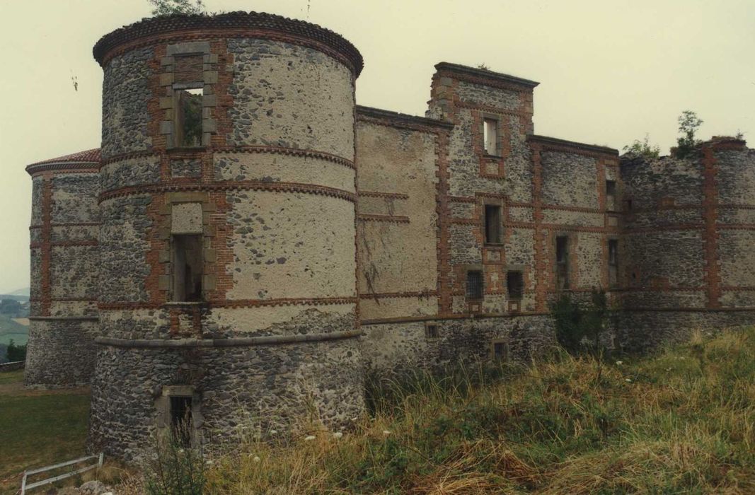 Château de la Chaux-Montgros : Ensemble est, vue générale