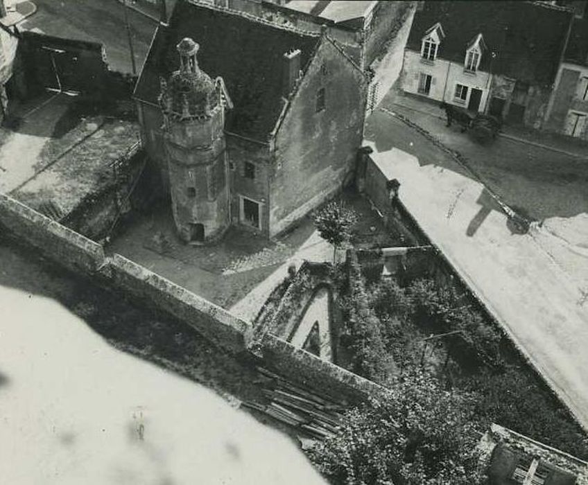 Maison Renaissance dite des Architectes du Château : Vue générale depuis la terrasse du château