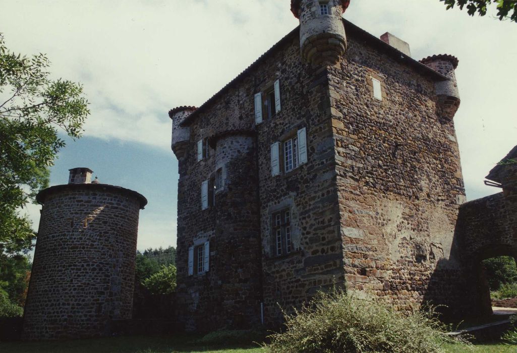 Château de Mercuret : Ensemble nord-ouest, vue générale