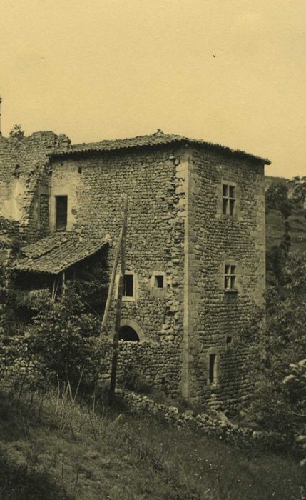 Ruines du bâtiment dit La Préfecture : Vue partielle des ruines