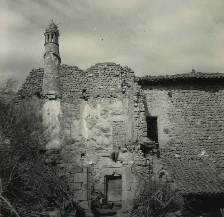 Vue partielle des ruines