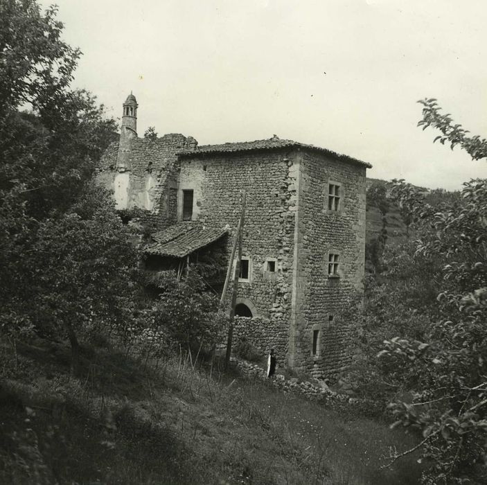 Vue partielle des ruines