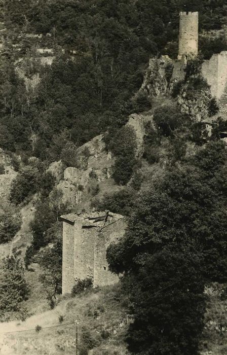 Vue partielle des ruines