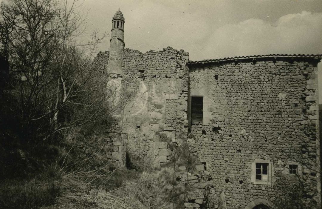 Vue partielle des ruines